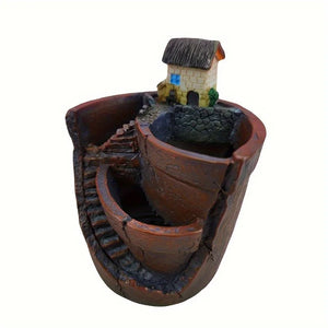 Figurine Resin Flower Pot