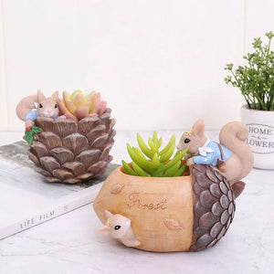 Cartoon Succulent Flower Pot